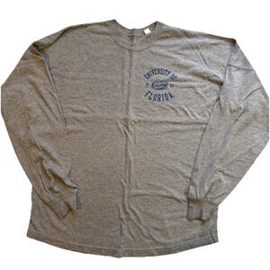 Florida Gators Men’s Drop Sleeve Longe Sleeve T Shirt Size Small Oversized